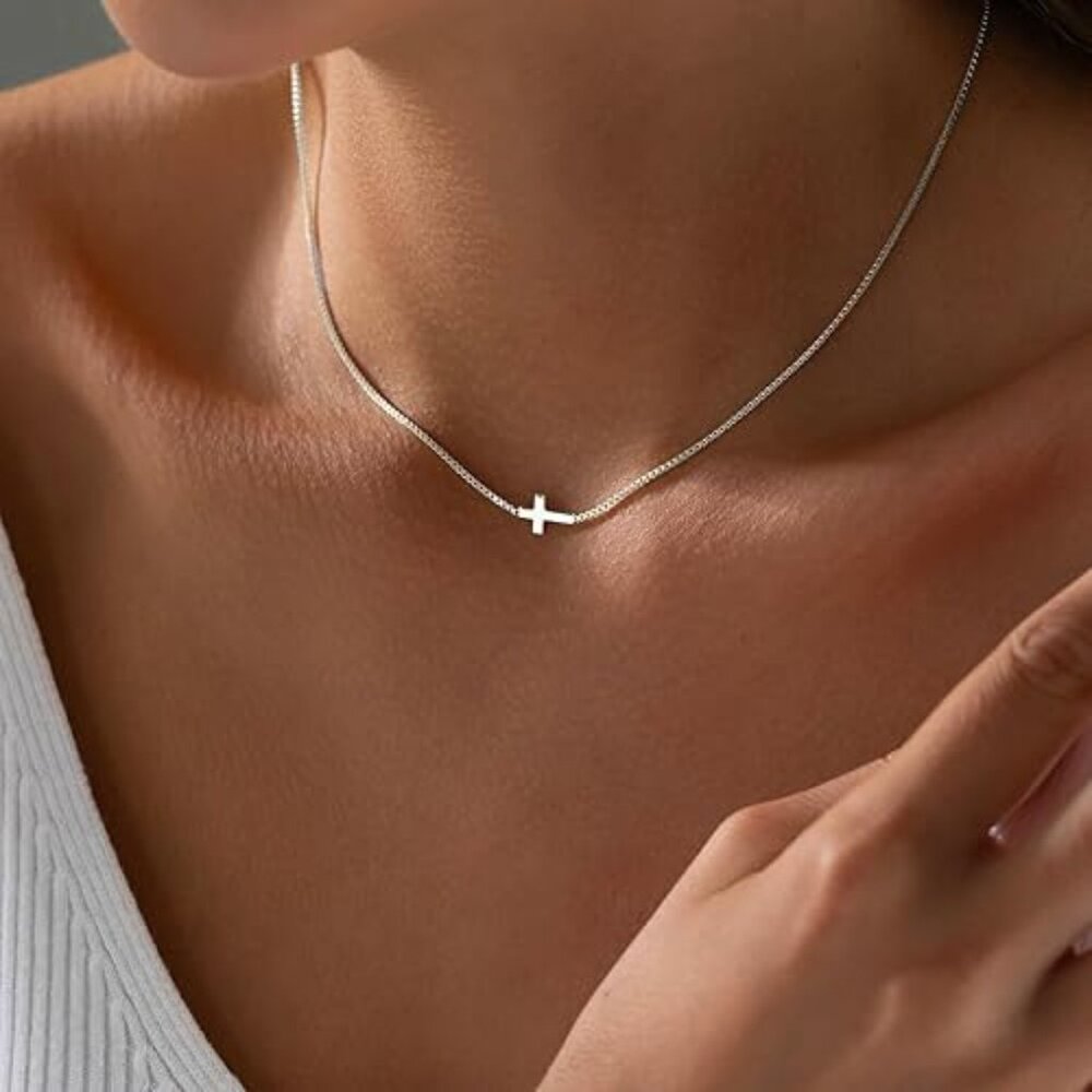 Sterling Silver Cross Necklace